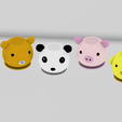 1.3.png animal pot pack - animal pot pack - frog, bear, panda, pig, chick, frog, bear, panda, pig, chick, pig, chick