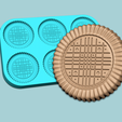 18-a.png Cookie Mould 18 - Biscuit Silicon Molding