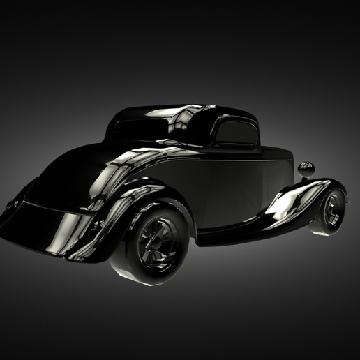 Download STL file HOTROD • 3D printing template ・ Cults