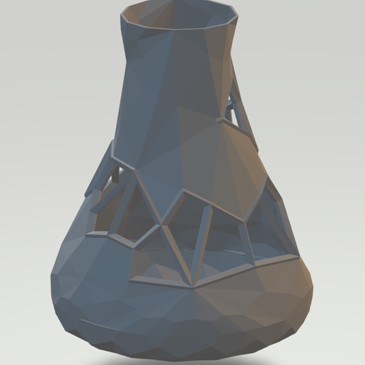 Modern vase 2 3D model