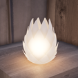 Image 01_000.png Файл STL Pine Cone Tealight Candle Holder・3D-печатная модель для загрузки