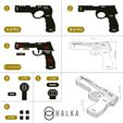 8.jpg Rubber Launching Gun, Pistol, Rifle, Weapon, Rubber Gun, Crossbow, Toy Gun, Rubber Launching, Mechanism, Deagle, CSGO, Valorant, mechanism toys