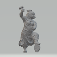5.png Lei Zhenzi Lei Shen Lei Gong - Lord of Thunder 3D print model