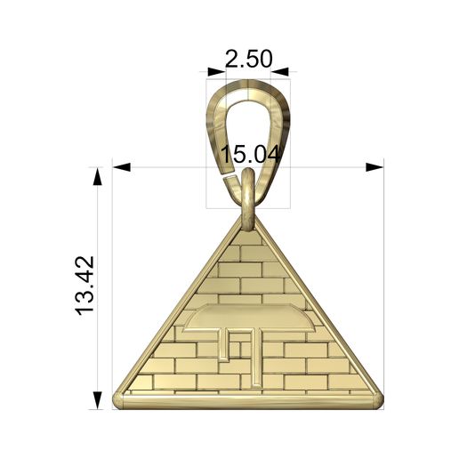 19.jpg DER ÄGYPTISCHE AMENTA ANHÄNGER 3D DRUCK MODELL
