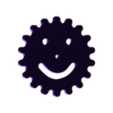 18_smiley.stl Child toy gears  (Customizable)