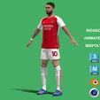 Jorghinho_8.jpg 3D Rigged Jorginho Arsenal 2024