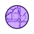32mm_Standard_006.stl 32 毫米场景战争游戏底座 - 石砖和石板