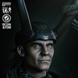 011324-Wicked-Loki-Throne-S2-Sculpture-image-6.jpg WICKED MARVEL LOKI THRONE BUST: TESTED AND READY FOR 3D PRINTING