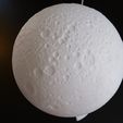 15_moon_no_light.jpg High resolution 3d models for Moon / Earth Lithophane 3d printing