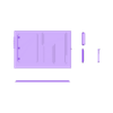 Exploded View.obj 1:24 Scale Power Generator Battery Bank Housing Shell