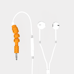 SnapPod.png Snaps Rotating Armor - for Apple EarPods® Headphones