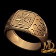 4.jpg Cross Fire Signet Ring