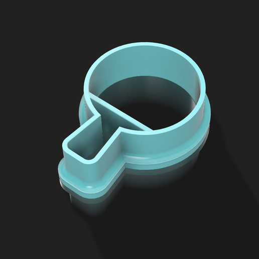Ping Pong POLYMER CLAY CUTTER 3D model