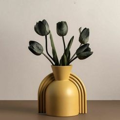 ede7fcd24a79fb608eea0a057375032b.jpg Nordic Minimalist Morandi Ear Vase Art Geometric Living Room