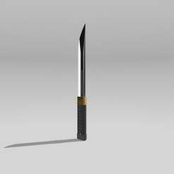 Free STL file A simple tanto/katana stand 🏠・3D printable object