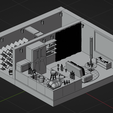 room12.png Living room & Kitchen room isometric