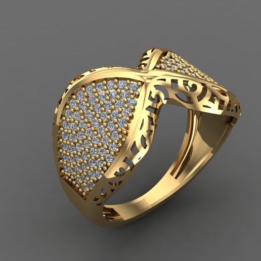 WOMEN RING - 3DM RENDER DETAIL 3D PRINT MODEL - 3D model