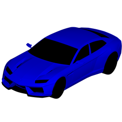1.png file Lamborghini Estoque・Template to download and 3D print, car-