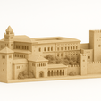 Alhambra.png Die Alhambra von Granada - Architektonisches 3D-Modell