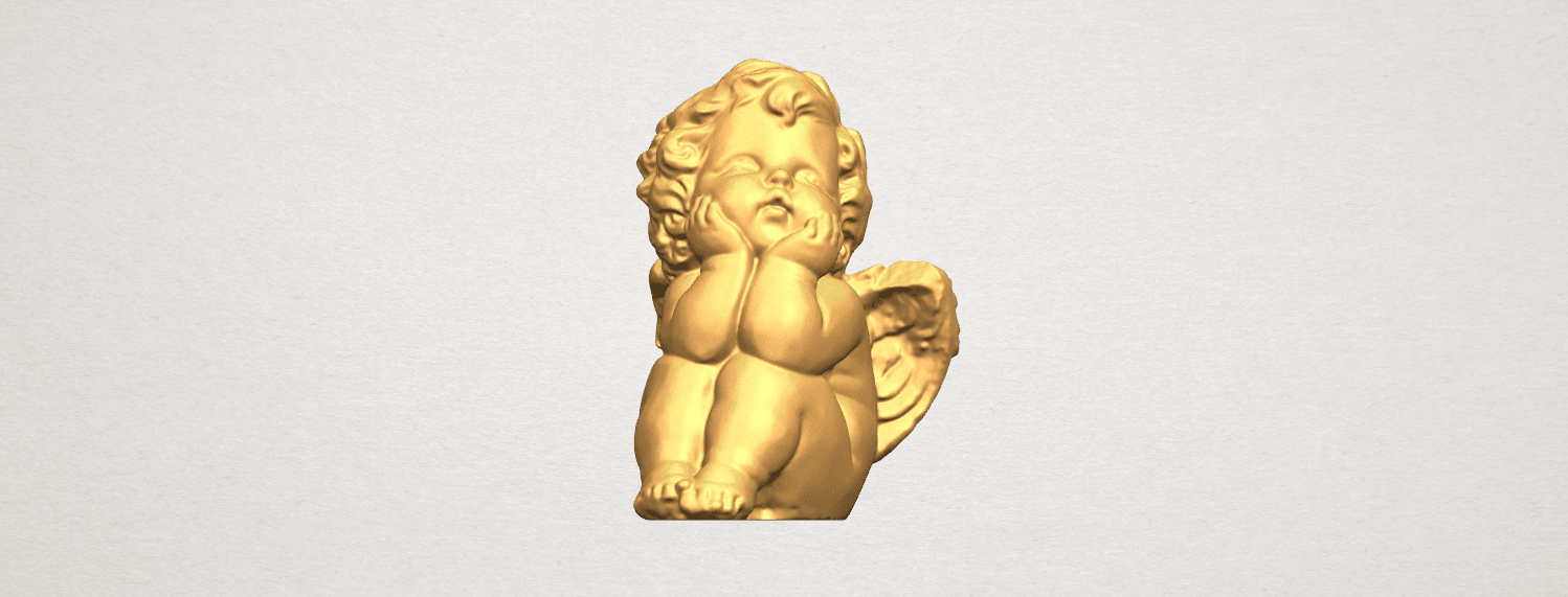 TDA0481 Angel Baby 04 B01.png Download free file Angel Baby 04 • 3D printing model, GeorgesNikkei