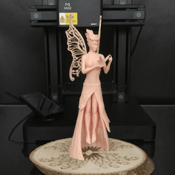 Capture d’écran 2018-05-10 à 10.48.09.png Free STL file Fairy Queen・3D printing idea to download, mag-net