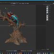 C4DScreen1.jpg Panther chameleon -Furcifer pardalis NosyBe- full-size texture + Zbrush original- STL 3D print file - incl. original- high polygon