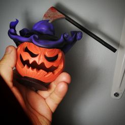 250326578_109692784742871_2532980393571424870_n.jpg STL file JACK AND MINI SCREAM (HALLOWEEN SPECIAL)・Design to download and 3D print