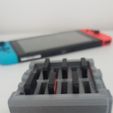 20171117_100102.jpg STL-Datei Thwomp Nintendo Switch 12 Spiele Patronenhalterung・3D-druckbares Modell zum herunterladen