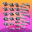 aiming-arms-2.jpg (28mm scale) Aiming Arm Expansion for Parachute Jetpack Troopers