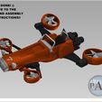 Assembly-009.jpg Caterham inspired flying concept car (including display stand)