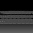 Swirl1c.jpg Ornate Swirls Guitar Strap