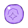 Cosmic Rune - Keychain.stl Runa cosmica - Runescape - Portachiavi STL