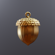 acorn1.png Secret Wish Acorn Ornament - Christmas