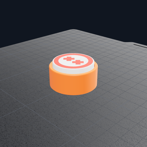 Tech Tactical Fidget Clicker - facepunch (Includes SVG File + Editable Bambu Studio Color Project)