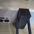 IMG_20240111_204353_059.jpg Держатель для телефона и игрушка для детей Enderman Minecraft. Глаза из цветной бумаги на заказ