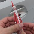 2.png Free STL file Slim Santa Claus・3D print design to download