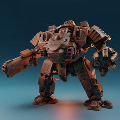 gwrsfv1.jpg 3D file Redemp-Tau-r Thicc Boi of Immense Heresy・Model to download and 3D print, BlackrockMiniatures