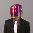 1.png Free STL file 3D Printed Daft Punk Helmet・3D printer design to download, Adafruit