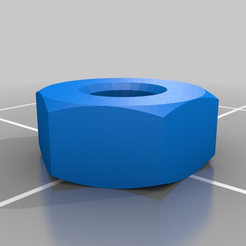 9831fd274d25bf6387a67f04017831ad.png Archivo 3D gratis Tuerca M3 sin rosca・Plan imprimible en 3D para descargar