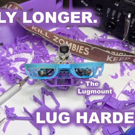 🔋 The Air65 LugMount・ STL File for 3D printing・Cults