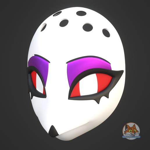 🪖 Octavia Kigurumi Mask | Helluva Boss Cosplay Mask・ 3MF File for 3D ...