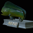 mahi-mahi-mouth-statue-16.png fish mahi mahi / common dolphin fish open mouth statue detailed texture for 3d printing