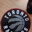 Raptors.jpg Toronto Raptors Logo Plaque with Keyhole in Back