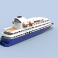 Cruise SHip.172 - Copy.jpg Island Sky Cruise Ship 3D print model
