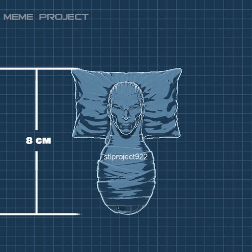 19scale.jpg Baki Meme Briefbeschwerer