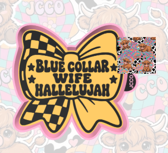 Blue Collar Wife Freshie Mold