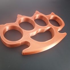 3D Printed Plastic Knuckles by JJPowelly