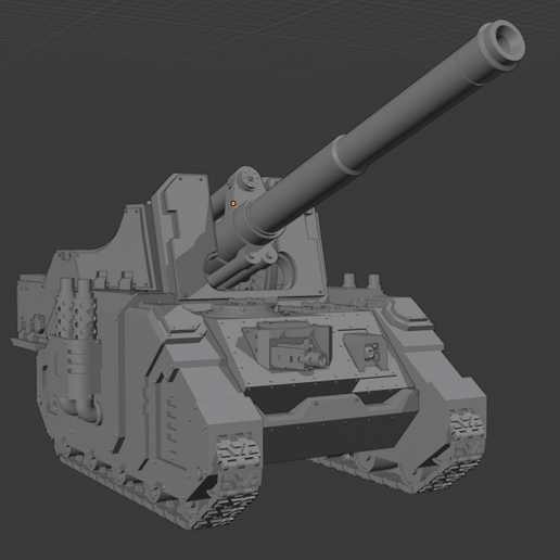 Legion Artillery Tank 3D model