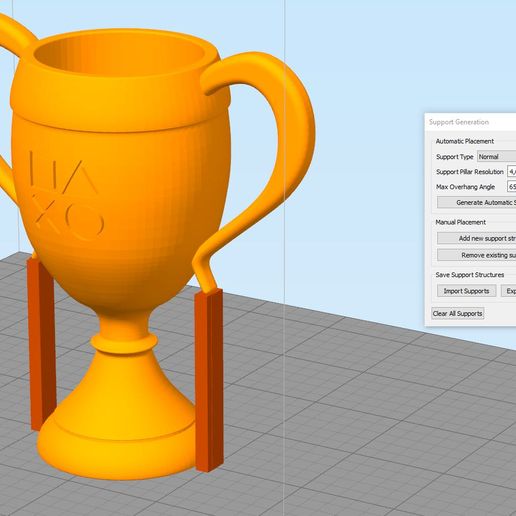 Esempio-di-Stampa-Supporti.jpg Fichier STL Trophée PlayStation・Objet imprimable en 3D à télécharger, Upcrid