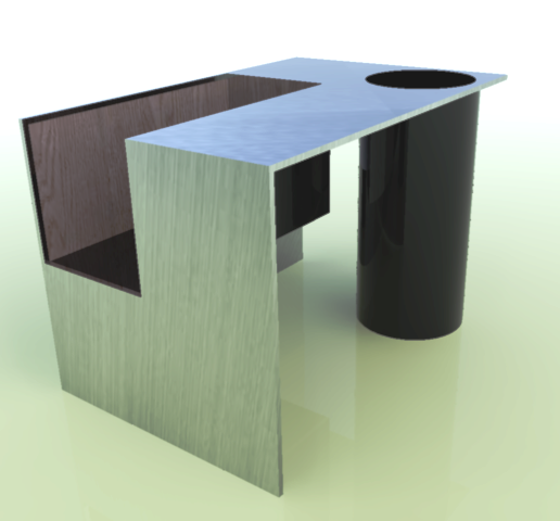 Chair 12.7 type by Paul Marks - 3D model önizlemesi